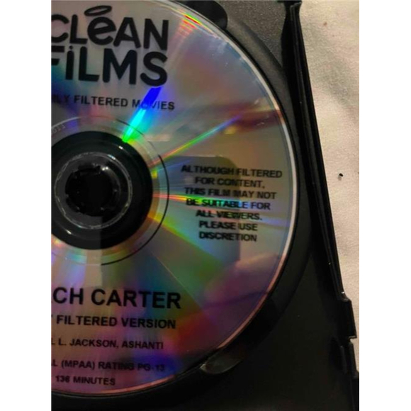 Rare Coach Carter DVD, Orginal DVD but Also Second DVD From CleanFilms Edited - Picture 7 of 8